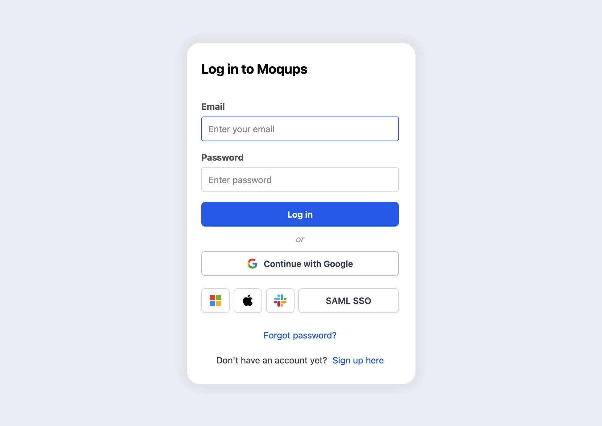 S'inscrire et se connecter - Modal de connexion