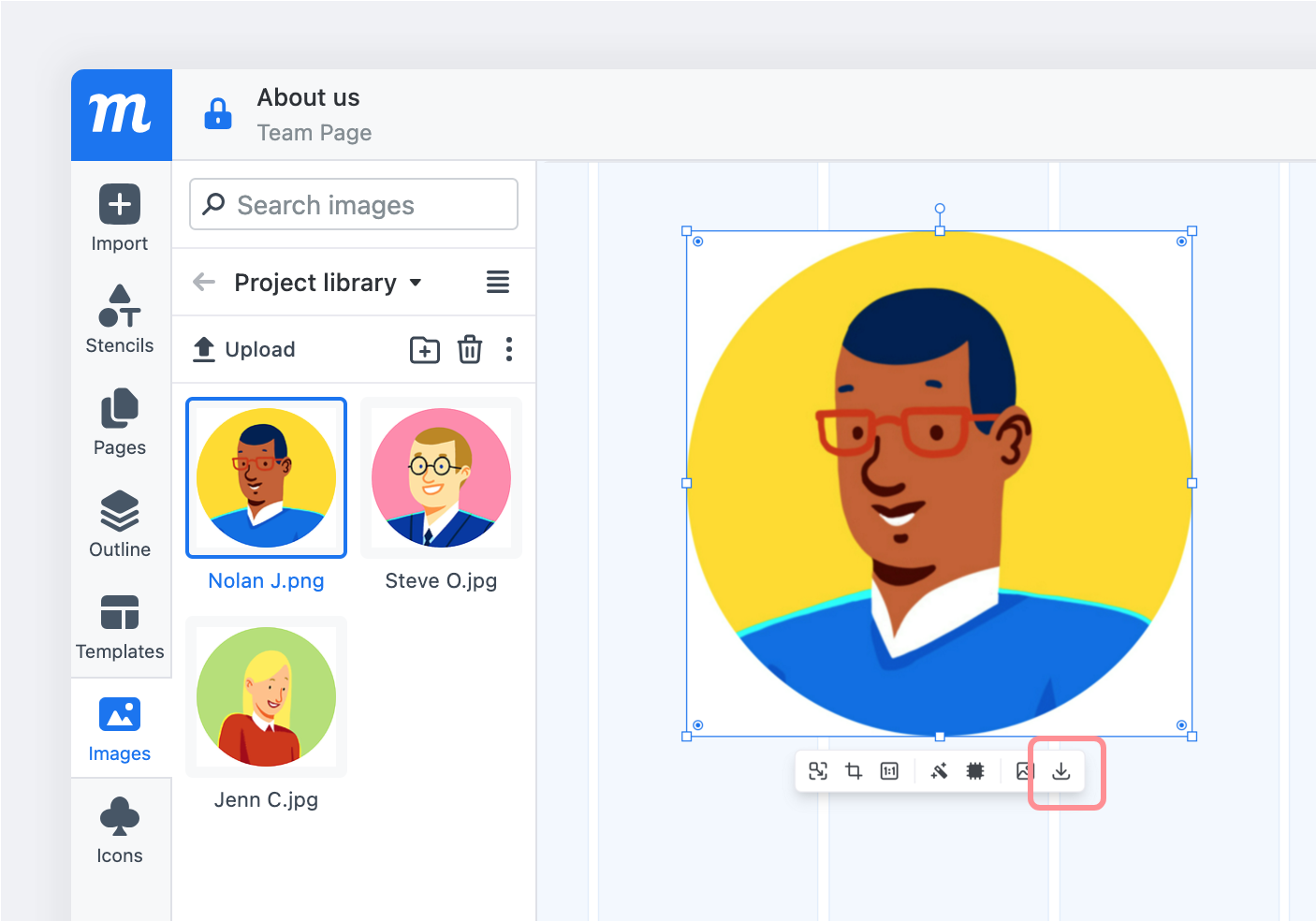 Add and manage - Download image